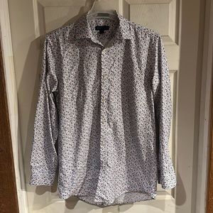 Men’s Zylos Slim Fit Dress Shirt (Size 15-15 1/2 Neck, 34/35 Sleeve Length)